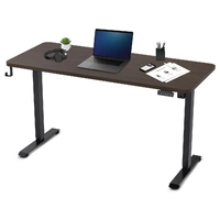 Lifespan Fitness ErgoDesk Electric Standing Desk 140cm (Walnut/Black)