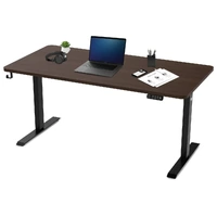 Lifespan Fitness ErgoDesk Electric Standing Desk 160cm (Walnut/Black)