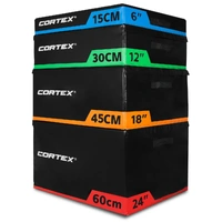 CORTEX Soft Plyo Box Modular Stackable 15cm, 30cm, 45cm, 60cm