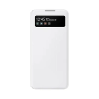 Samsung S View Wallet Cover Case Suits Galaxy A42 5G - White