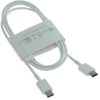 Samsung Galaxy USB-C to USB-C Charging + Data Cable - White (All USB-C Phones)