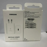Samsung AC Charger 25W USB-C (2024 GAN Model) - White (No Cable)