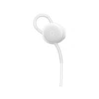Google Pixel In-Ear Wired Digital Earbuds Headset for USB-C Phones - White