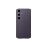 Samsung Vegan Leather Case for Galaxy S24 - Dark Violet