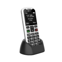 Olitech EasyMate 2 Seniors 4G Phone Big Buttons GPS Location - Black/White