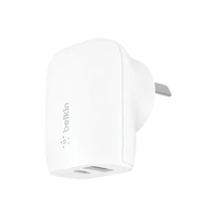 Belkin Dual PD Wall Charger with PPS 37W - iPhone|Andriod (1x USB-A + 1x USB-C)