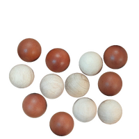 Two tone balls set of 12
