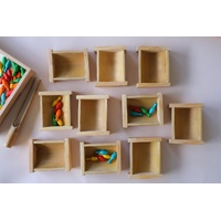 Natural Bamboo Sorting Containers