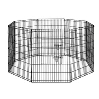 36" 8 Panel Pet Dog Playpen Puppy Exercise Cage Enclosure Fence Play Pen