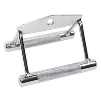 Close Grip Seated Row Handle – Triangle Cable Attachment Bar for Gym Machines