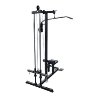Lat Pulldown Low Row Fitness Machine – Home Gym Strength Trainer