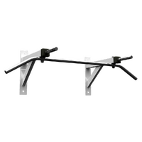 Wall Mounted Chin Up Pull Up Bar – Heavy Duty Home Gym Strength Training