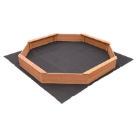 Kids Sand Pit Large Octagonal Wooden Sandpit