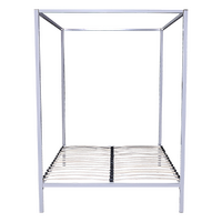 4 Four Poster Queen Bed Frame