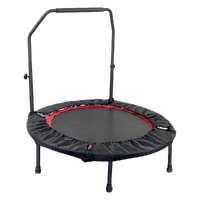 Mini Rebounder Trampoline with Adjustable Handle – Fitness Bounce Trainer