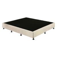 Palermo King Ensemble Bed Base Platinum Natural Sand Linen Fabric