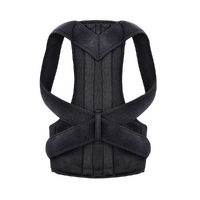Lower Back Brace Unisex Posture Corrector Lumbar Support - Medium