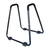Heavy Duty Parallette Bars – Push Up & Core Strength Training Stands for Home Gym