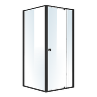 Semi Frameless Shower Screen (82~90)x 195cm & (89~92)x 195cm Side AS/NZS Glass