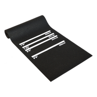 300cm Professional Rubber Darts Mat Home Pub Bar Floor Protector With Throw Line For Accurate Play