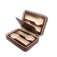 4 Watch Box Display Travel Case PU Leather