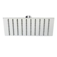 200mm Shower Head Square 304SS Polished Chrome Finish
