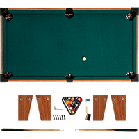 Kids Mini Billiard Table Game Toy Wooden Snooker Pool Home Fun Birthday Gift