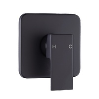 Shower Bath Mixer Tap Bathroom WATERMARK Approved - Electroplated Matte Black