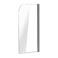 180 Degree Pivot Door 6mm Safety Glass Bath Shower Screen 900x1400mm By Della Francesca