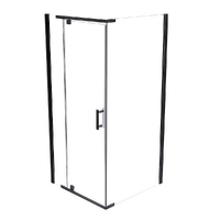Shower Screen 1000x800x1900mm Framed Safety Glass Pivot Door By Della Francesca