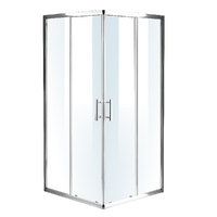 800 x 1000mm Sliding Door Nano Safety Glass Shower Screen By Della Francesca