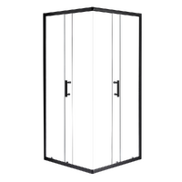 800 x 1200mm Sliding Door Nano Safety Glass Shower Screen By Della Francesca