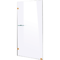 700 x 2000mm Frameless 10mm Safety Glass Shower Screen