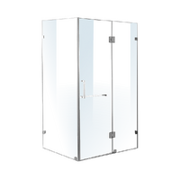 1200 x 900mm Frameless 10mm Glass Shower Screen By Della Francesca