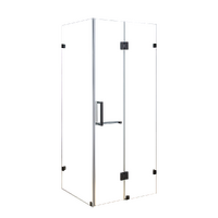 1200 x 700mm Frameless 10mm Glass Shower Screen By Della Francesca