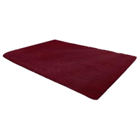 200x140cm Floor Rugs Large Shaggy Rug Area Carpet Bedroom Living Room Mat - Burgundy
