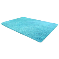 230x200cm Floor Rugs Large Shaggy Rug Area Carpet Bedroom Living Room Mat - Turquoise