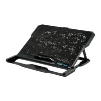Laptop Cooling Pad with Adjustable Fan Stand – Fits 11" to 17" Notebooks