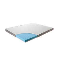 Double Cooling Gel Memory Foam Mattress Topper – CertiPUR-US Certified Foam