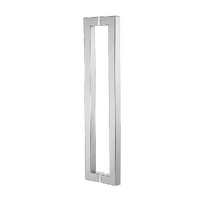 Entrance Door Pull Handle Brushed satin 800mm