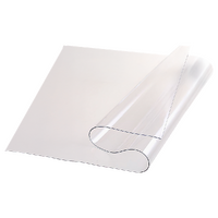 PVC Tablecloth Protector Table Cover Dining Table Cloth Plastic 2134x1070mm 1.5mm