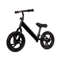 Kids Ride On Push Bike Balance Bicycle with Training Wheels for Toddlers