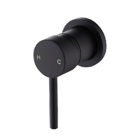 Single Round Shower Bath Mixer Tap Bathroom WATERMARK Approved