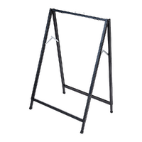 A-Frame Sign 60x90cm – Outdoor Sidewalk Steel Poster Board Display Stand