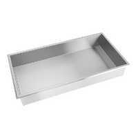 Brienz 641x336x101mm Shower Niche Single Shelf Stainless Steel