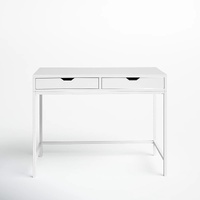 Randy & Travis White Modern Computer Desk Gaming Home Office