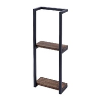 Randy & Travis Bathroom Towel Storage Rack Wooden Shelves