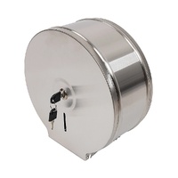 Randy & Travis Machinery Brushed Stainless Steel Wall Toilet Paper Dispenser