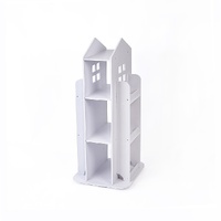 Randy & Travis Machinery Rotating Wooden Castle Bookcase Kids Display