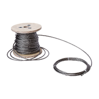 Randy & Travis Machinery 50m 5mm Stainless Steel Wire Rope 7x7